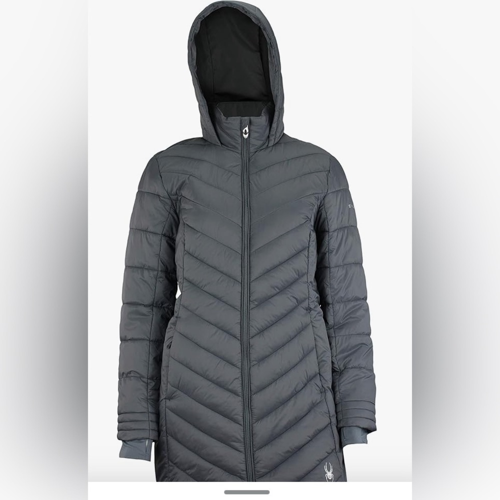 SPYDER WOMEN'S BOUNDLESS LONG PUFFER COAT